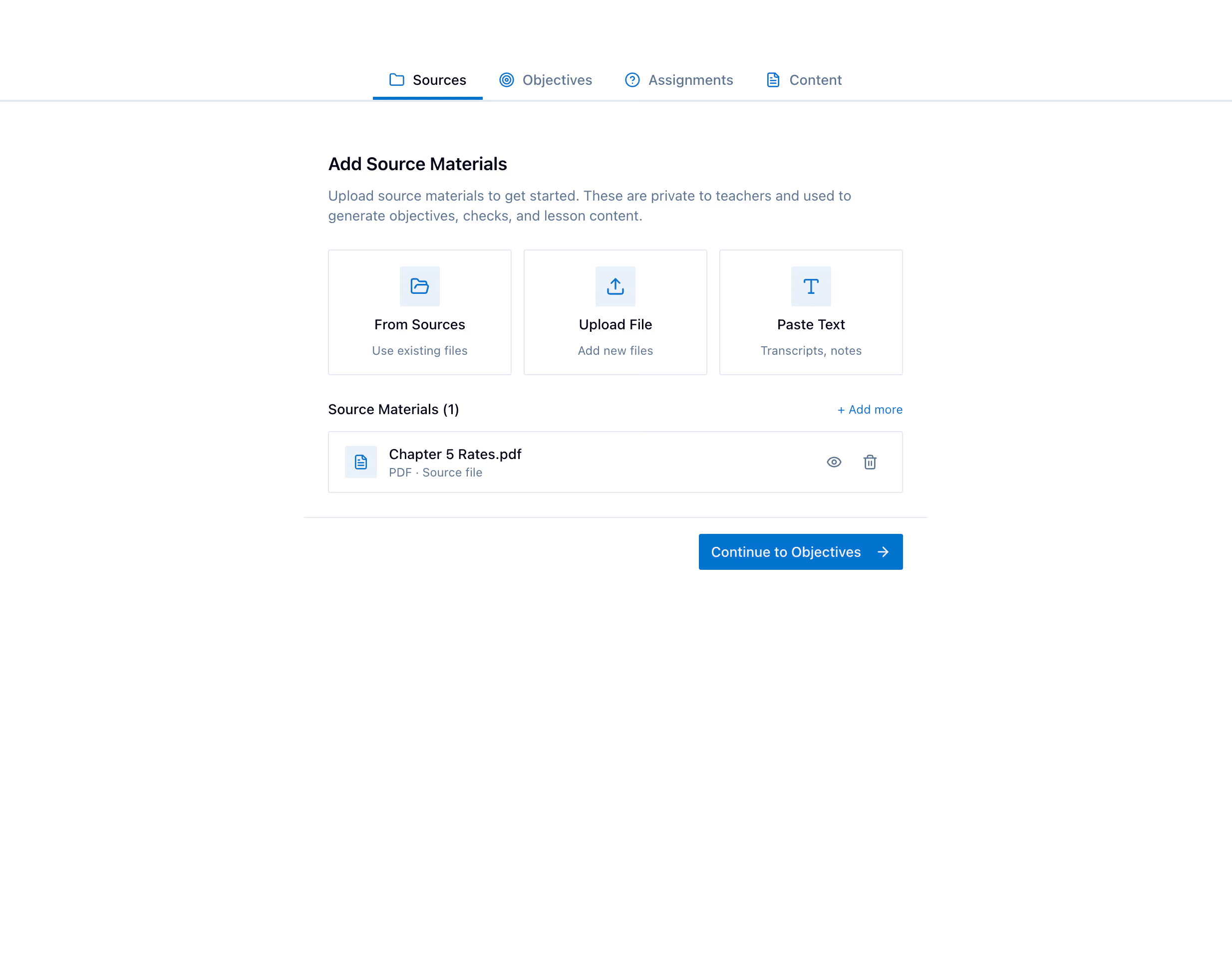 Educational materials and documents on a desk