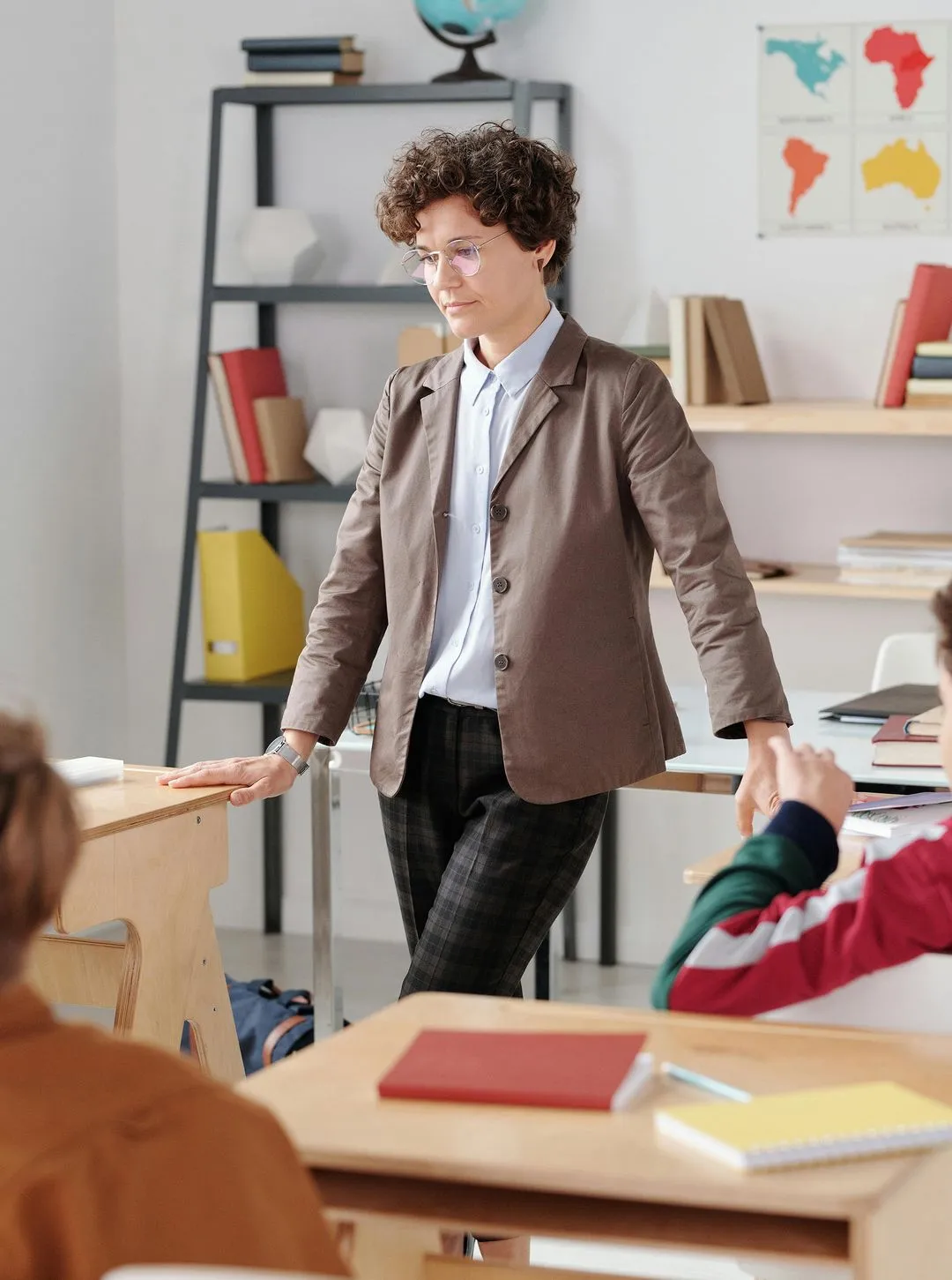 Students learning at their own pace